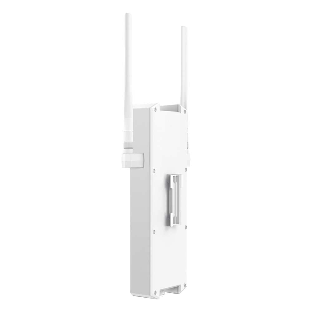 Punto de Acceso Omada Exterior / Wi-Fi 6 AX1800 MU-MIMO 2x2 / Mesh Omada / Alta Densidad de Usuarios / Carcasa Resistente IP67 / Configuración por Controlador o Stand-Alone / Para Montaje en Mástil/ Pared / Alimentación PoE+
