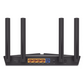 Router WiFi 6 doble banda AX 1800 Mbps /  MU-MIMO y OFDMA / 1 Puerto WAN 10/100/1000 Mbps / 4 Puertos LAN 10/100/1000 Mbps / 4 Potentes Antenas / Compatible con EasyMESH