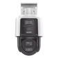 [TandemVu] PTZ IP 4 Megapixel con Cámara Panorámica 4 Megapixel / 4X Zoom / Dual Light (40 mts IR + 30 mts Luz Blanca) / ACUSENSE / IP66  / PoE+ / Audio de Dos Vías / Micro SD / Incluye Base para Techo o Pared