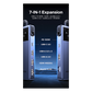 Hub USB-C 7 en 1 / USB-C a HDMI 4K 60Hz / 2x USB-A 3.0 + USB-C 3.0 + USB-A 2.0 / Gigabit Ethernet / PD 100W / Cable 20 cm (7.9 in)