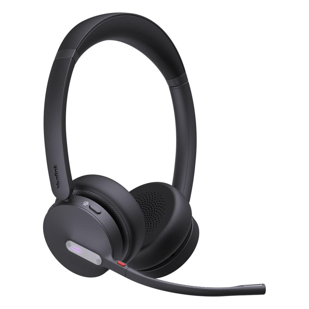 Diadema Inalámbrica WH64 Dual Teams con Micrófono Dual y Acoustic Shield 2.0 para Llamadas Claras en Entornos Ruidosos