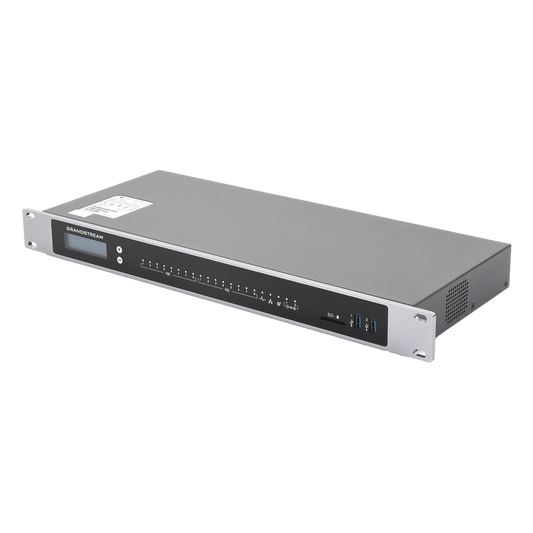 Conmutador IP-PBX para hasta 1500 usuarios y 200 llamadas simultaneas, 8FXO, 8FXS, solución para PyMEs