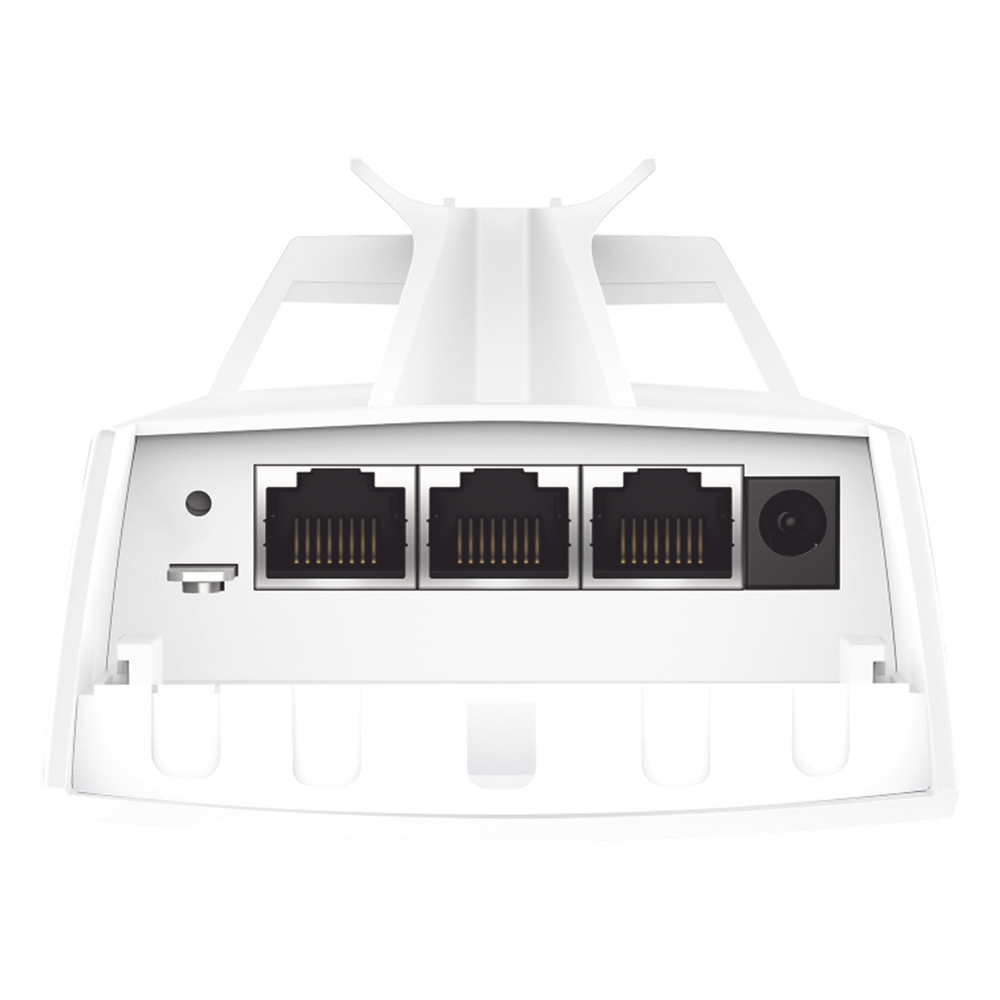 Punto de Acceso Exterior Bridge 5 GHz / 867 Mbps / Alcance 5 km / IP65 / 3 Puertos Gigabit / Gestión Omada SDN / Protección Rayos 6 kV / PoE Pasivo