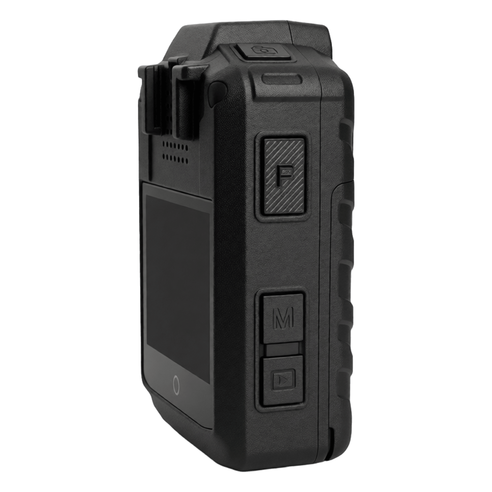 Body Camera para Seguridad / Hasta 48 Megapixeles / Video HD 4 Megapixel / Descarga de Video Automática / GPS Interconstruido / Pantalla LCD