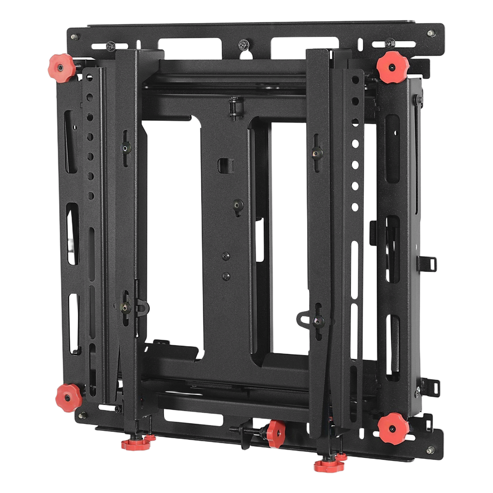 Soporte Muro para video wall LCD / Liberación Rápida / Para Pantallas 46"-60" / Ajuste Micro Sin Herramientas XYZ 1.5" / VESA 600x400 mm / Carga Máxima 56Kg / Gestión Integrada de Cables