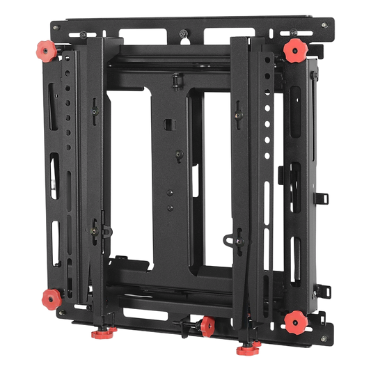 Soporte Muro para video wall LCD / Liberación Rápida / Para Pantallas 46"-60" / Ajuste Micro Sin Herramientas XYZ 1.5" / VESA 600x400 mm / Carga Máxima 56Kg / Gestión Integrada de Cables