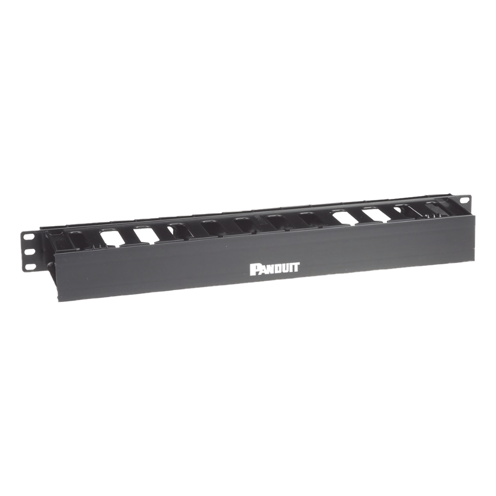 Organizador de Cables Horizontal PatchLink, Sencillo (Solo Frontal), Para Rack de 19in, 1UR