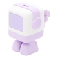 Cargador Mini GaNRobot 30W serie UNO | 1 USB-C de Carga Rápida | Tecnología GaN II | Multiprotocolo PD/QC/SCP/FCA | Carga Inteligente | Pantalla LED | Zapato Magnético Extraíble | Thermal Guard | Color Lila.
