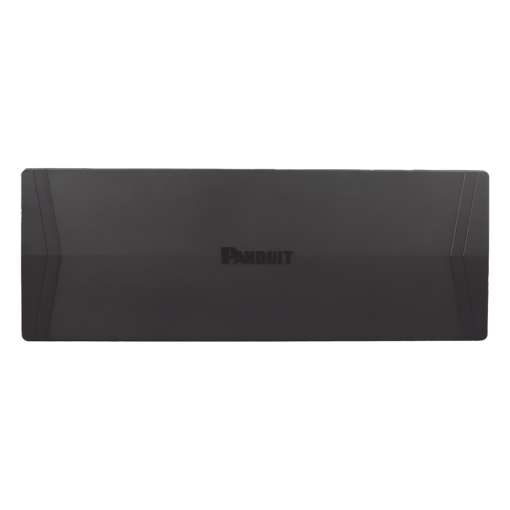 Organizador de Cables Horizontal PatchRunner™, Sencillo (Solo Frontal), Para Rack de 19in, 4UR