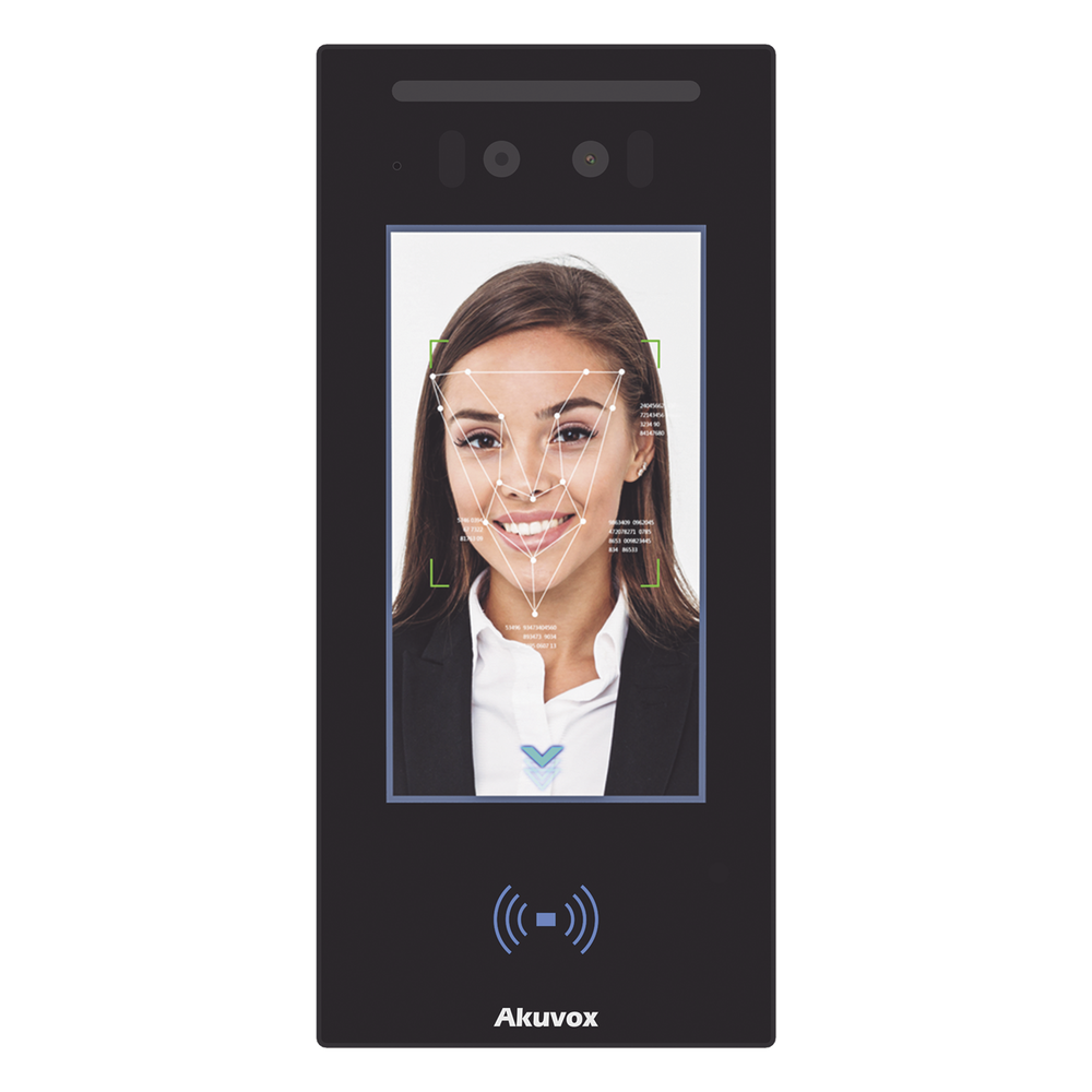 Frente de Calle / Ideal para fraccionamientos / Administración 100% en la Nube / Notificación a APP / Llamada Telefónica / SIP / ONVIF /Reconocimiento Facial / QR y PIN para Visitas desde la APP / IP65 / Bluetooth / NFC