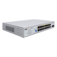 Switch PoE / Administración en la nube / Con 16 puertos 10/100 Mbps PoE af/at (Puertos 1-4: bt 90W) / 2 Puertos Uplink 10/100/1000 Mbps / 1 Puerto SFP Gigabit / Presupuesto 250 W / PoE hasta 250 metros / Soporta protocolo ONVIF