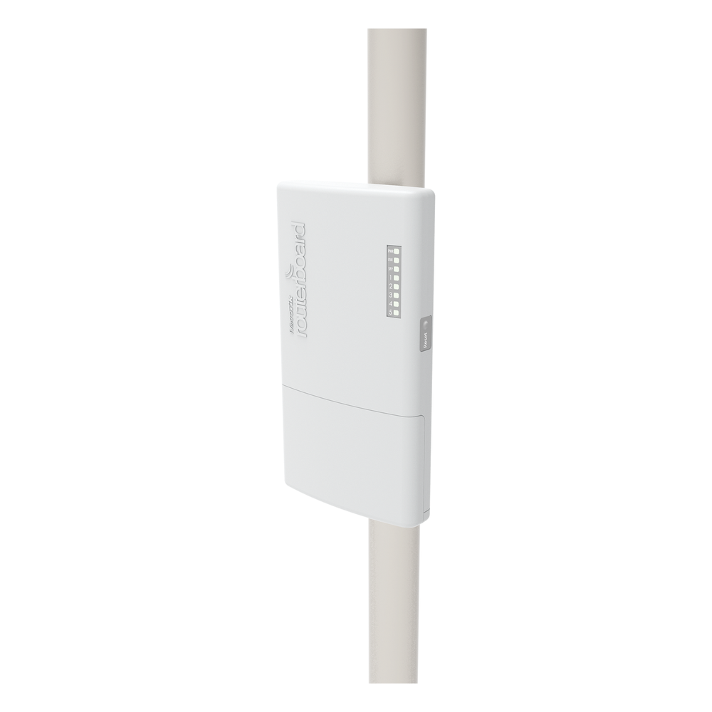 (PowerBox Pro) Router para exterior 5 puertos Gigabit, PoE Pasivo o 802.3af/at