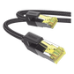 Cable Ethernet Cat7 CLASS F/FTP Redondo con Malla de Nylon 3 Metros (9.84 Pies)
