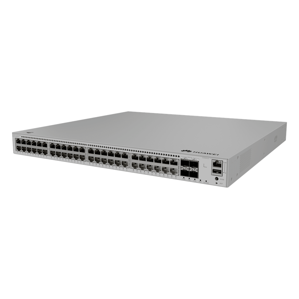 Switch Core/Distribución eKit Administrable / Capa 3 / 48 puertos Gigabit PoE+ + 4 SFP+ / PoE Perpetuo / PoE Budget 849 W / Sin Licenciamiento