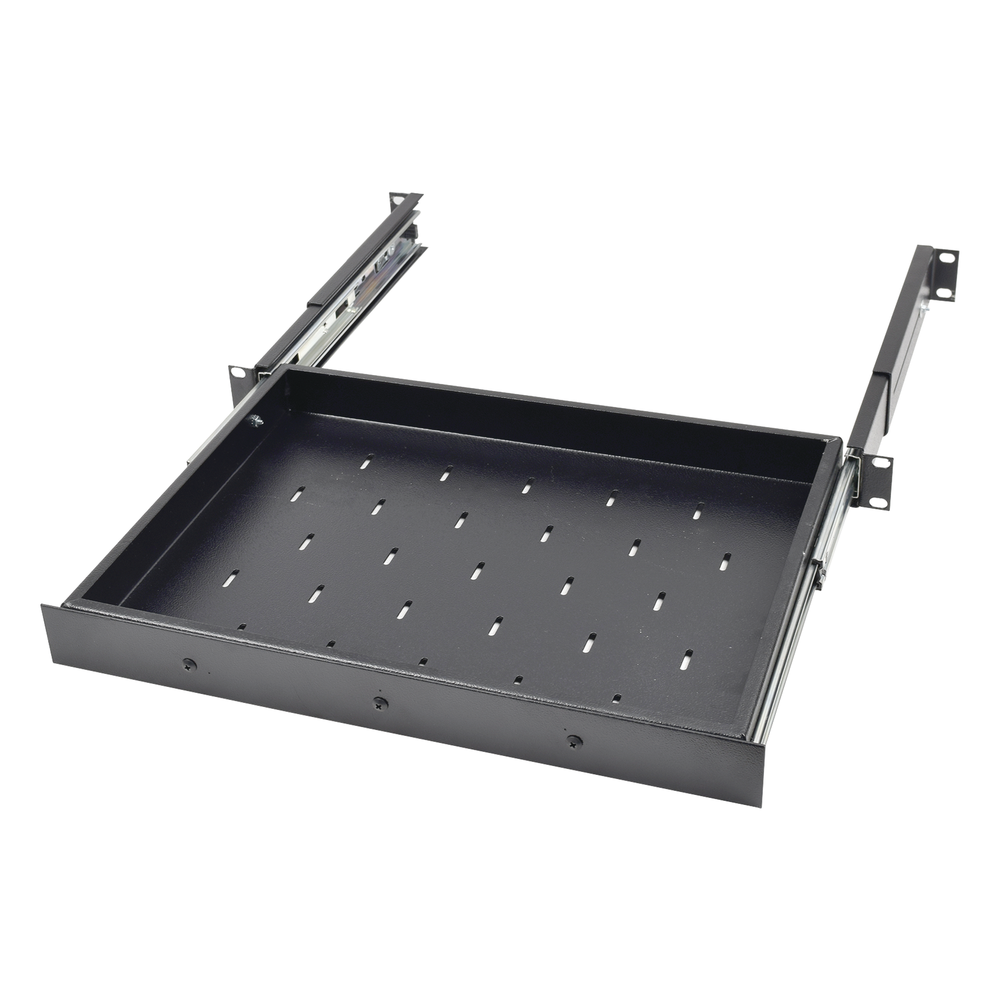 Charola Deslizable para Rack de 19", 30 cm de Profundidad, 1U