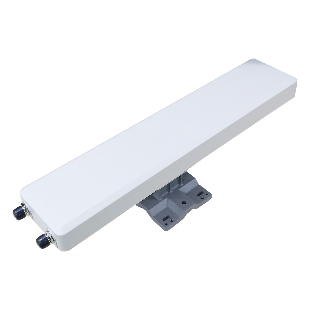 Antena Sectorial de 70° de Apertura en 2.4 GHz de 14 dBi, Conectores N-Hembra, Polaridad Cruzada