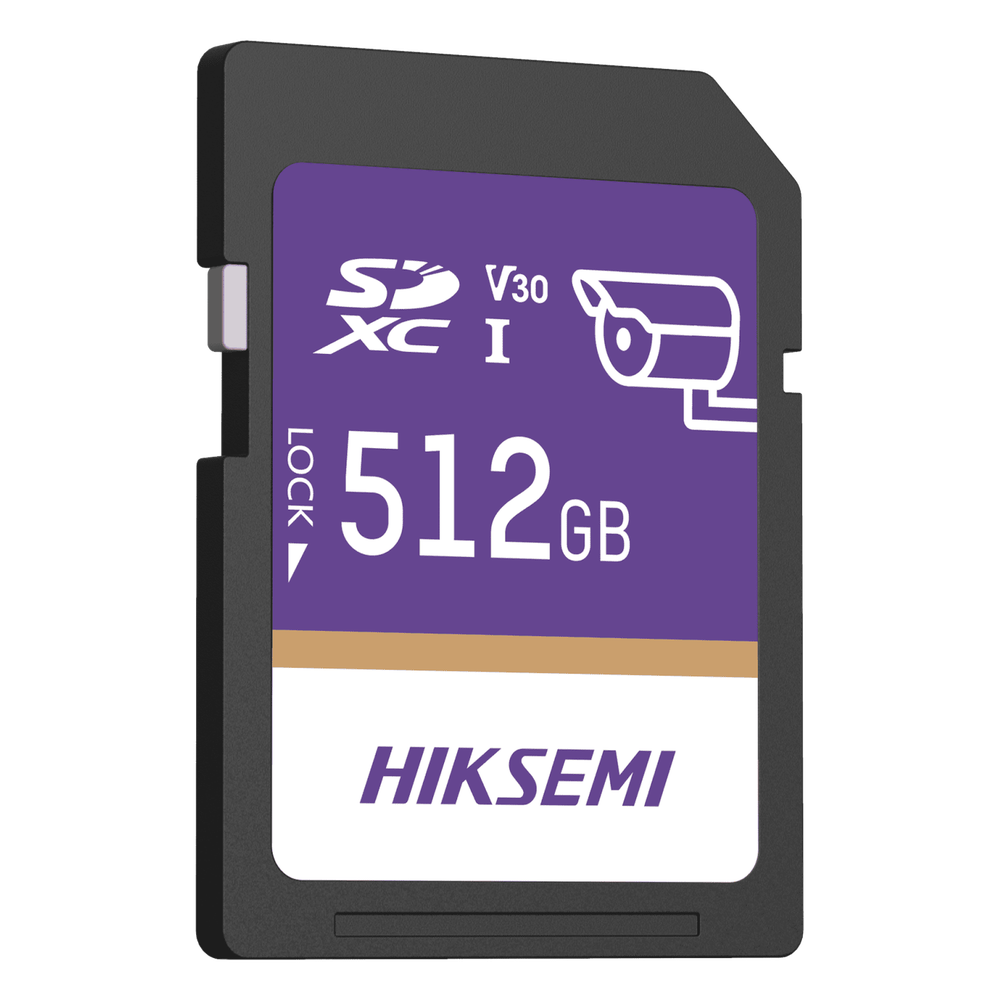 Tarjeta SD GuardPro P10 / 512 GB / 100 MB/s Lectura / 90 MB/s Escritura / Clase 10 U3 V30 / 3D TLC NAND / Especializada Para Videovigilancia 24/7