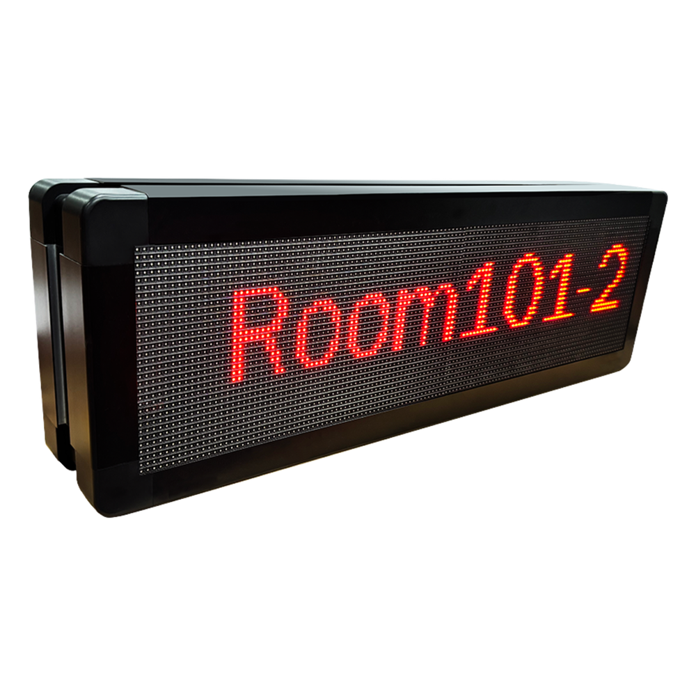 Pantalla LED de Pasillo para Hospital/Asilos, Doble Cara, Matriz 128×32, Indicadores RGB, Para Solución de Enfermería Fanvil