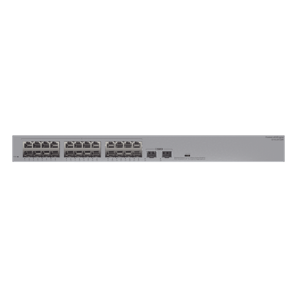 Switch Gigabit No Administrable / 24 puertos 10/100/1000 Mbps  / 2 Puertos SFP Uplink