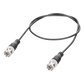 Cable Coaxial Armado con Conector BNC (Video) / Longitud de 2.2 Metros (7.22 Pies) / Optimizado para Cámaras 4K / Uso en Interior
