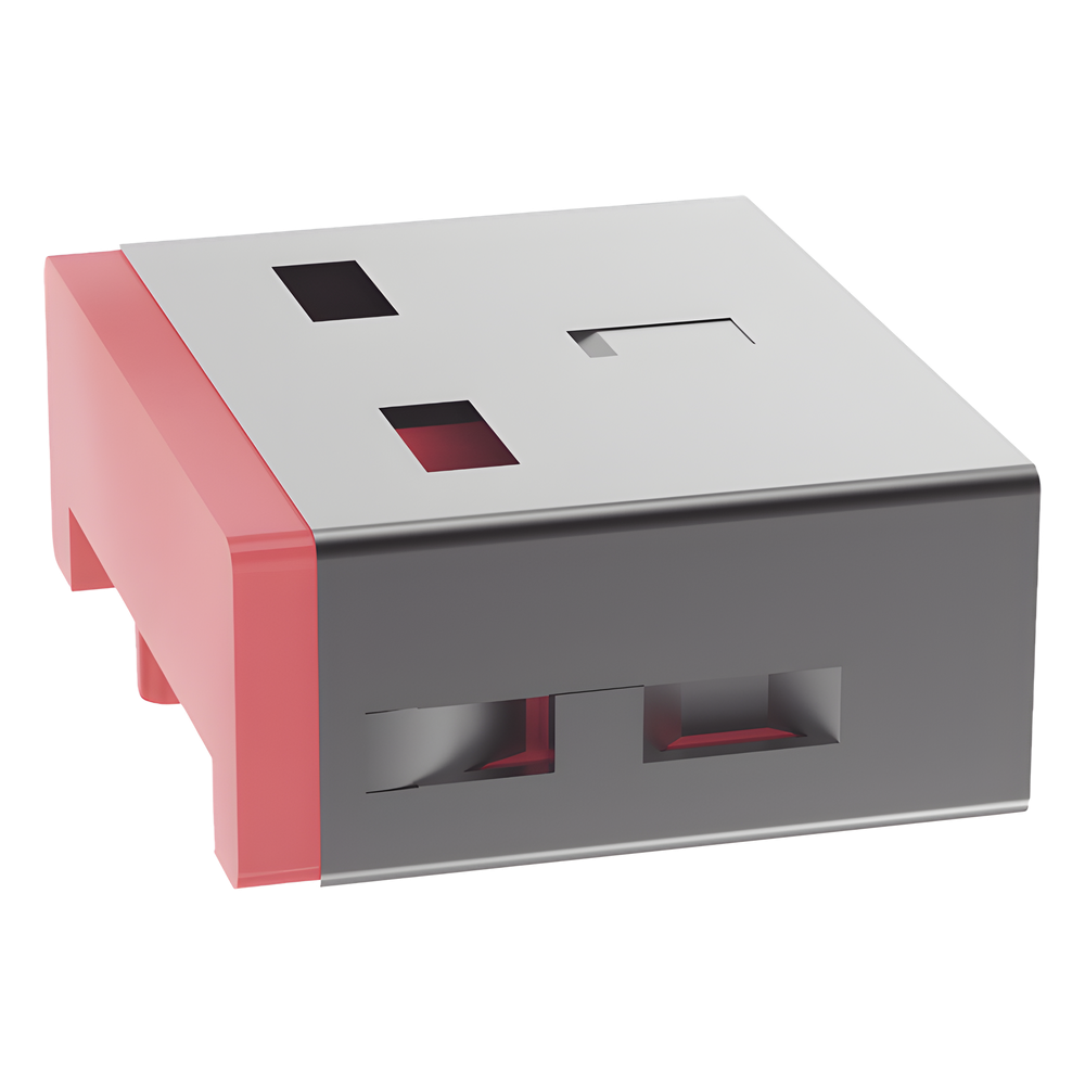 Dispositivo de Bloqueo Smartkeeper, Para Puertos USB-A, Color Rojo, 1 Pieza