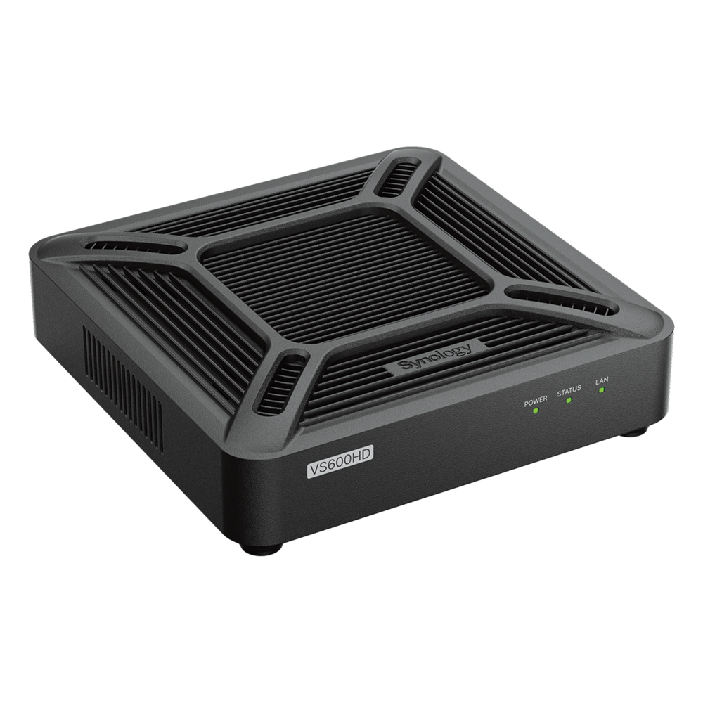 VisualStation VS600HD | Solución de Monitorización de Doble Pantalla | Salida HDMI 4K | Transmisiones IP hasta 720p/600 FPS | Compatible con Surveillance Station | Conformidad NDAA y TAA | Montaje VESA.
