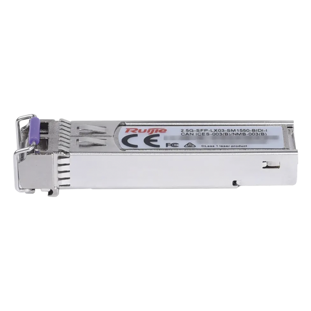 Transceptor Lado (B) un Hilo BiDi  SFP 2.5Gb LC Monomodo Tx 1550nm / Rx 1310nm, hasta 3km