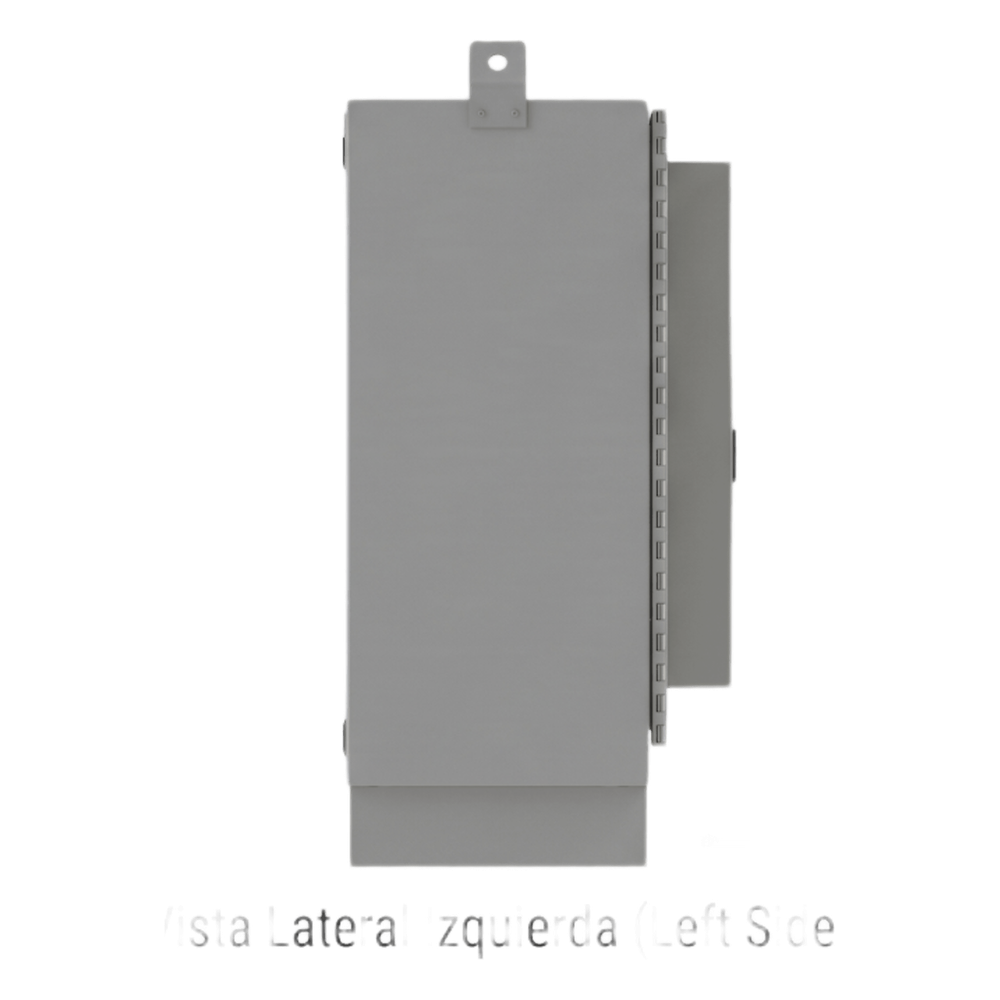 Gabinete para Exterior Tipo 4X de 22 UR / Aluminio Soldado / 1270 x 762 x 508 mm (50 x 30 x 20 in) / Exterior IP66 / Montaje Almohadilla / Aire de Precisión / Gris RAL 7035