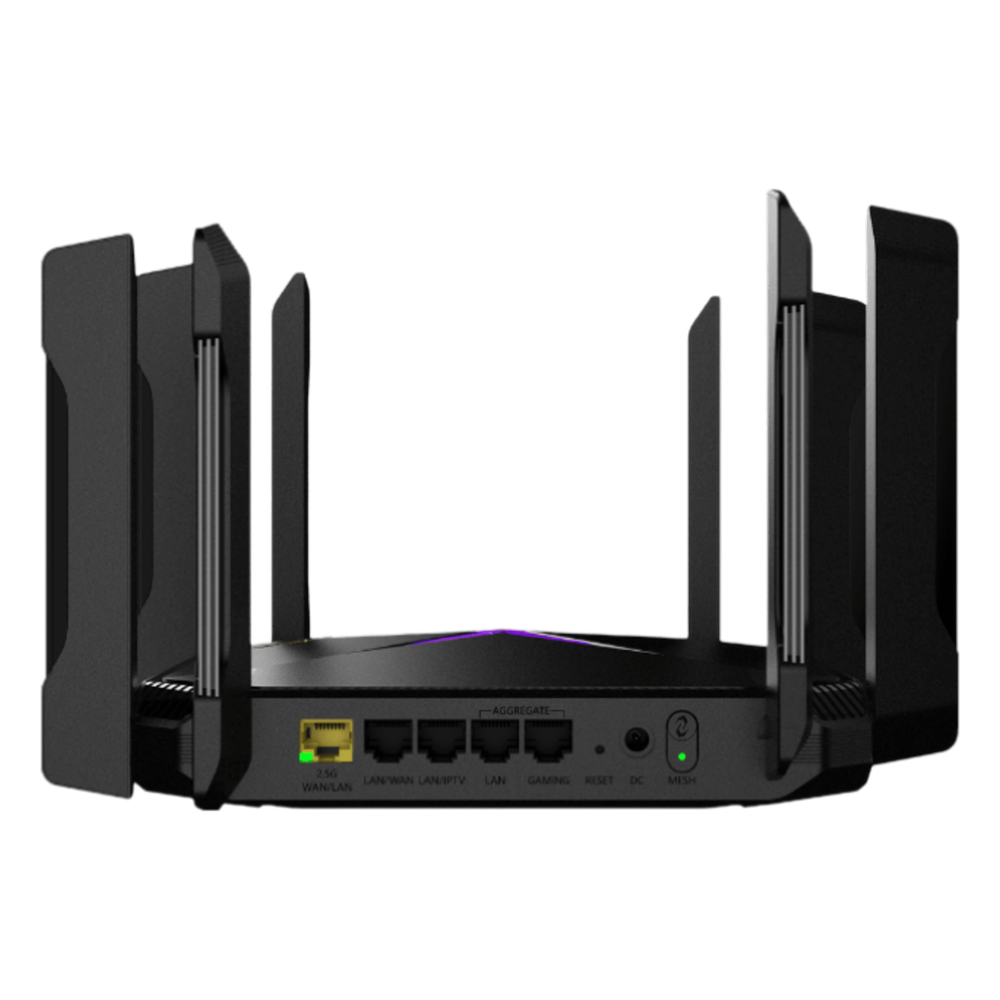 Home Router inalámbrico Wi-Fi 6 MESH , Diseñado para GAMING con doble puerto WAN Gigabit para Sumar Ancho de banda, 4 puertos LAN Gigabit., WI-FI 6 2x2 doble Banda