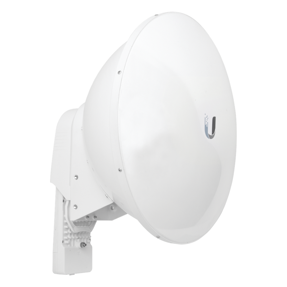 Antena Direccional airFiber X, ideal para enlaces Punto a Punto (PtP), frecuencia 5 GHz (5.1 - 5.9 GHz) de 23 dBi slant 45