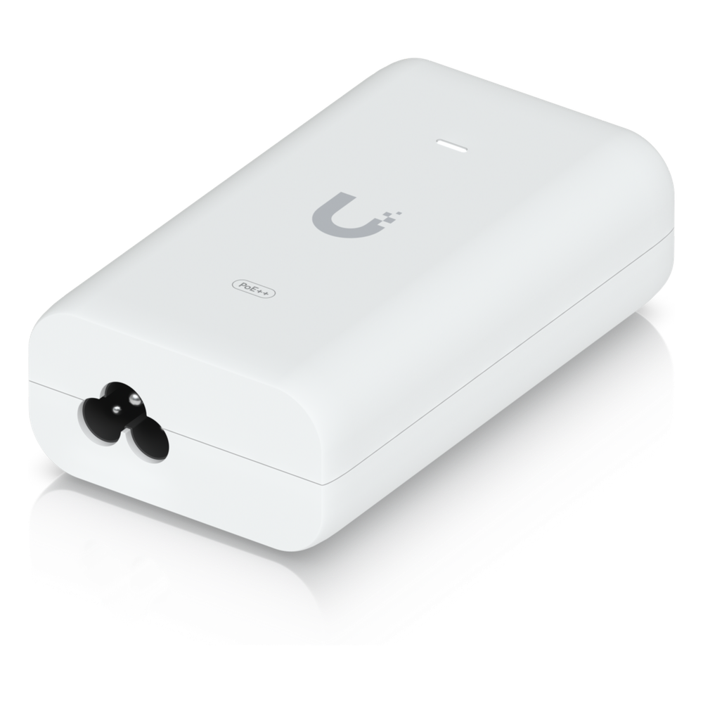 Adaptador PoE++ / 54V DC @ 1.12A / hasta 60W / Puertos 10 GbE / Protección de Sobretensiones
