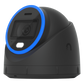 Cámara UniFi Protect Turret AI Negra / 4K(8MP) / Ángulo ultra-ancho 109.9 / Visión Nocturna IR 40 m / AI Avanzado: Reconocimiento de Rostros y Matrículas / LED p/color en la noche / Micrófono 2 vías / ranura Micro