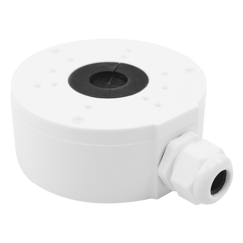 Caja de Conexiones Plástica Compatible con Cámaras epcom / HIKVISION / Uso en Exterior