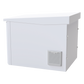 Gabinete PROFUNDO hasta 705 mm  de profundidad, de Exterior de 9UR con Ventiladores y Termostato, Se envía el Gabinete Armado, (Montaje a poste o torre se vende por separado).