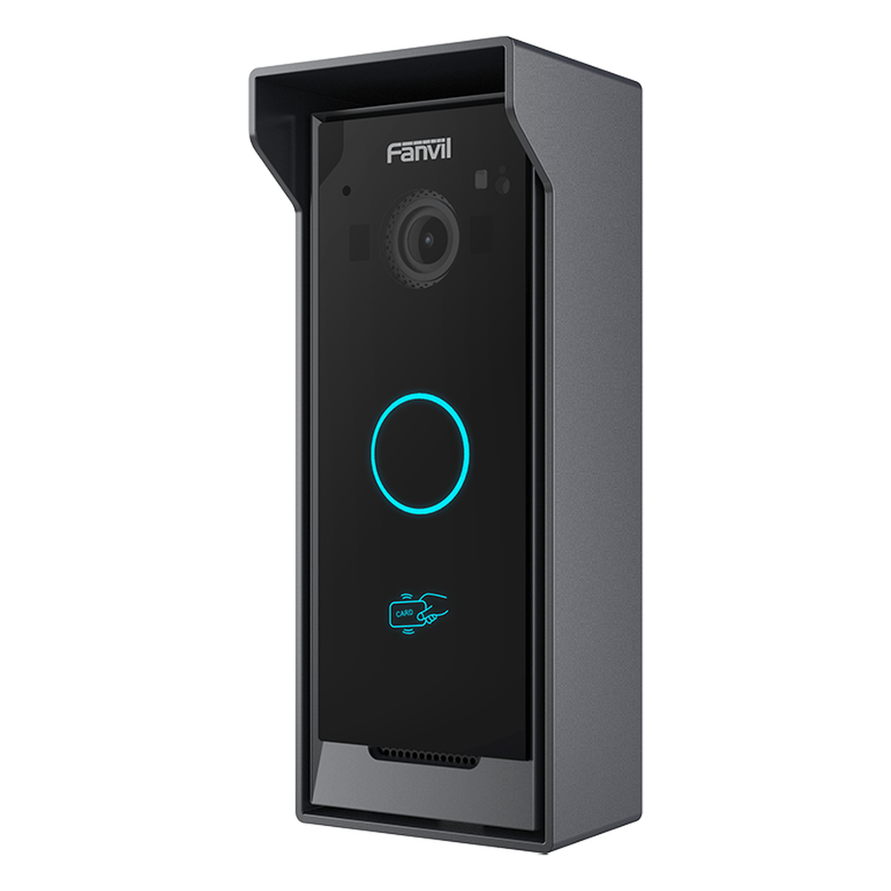 Video Intercomunicador IP / 2 Megapíxeles / Botón Marcación Rápida / Apertura Puerta BLE-Tarjeta IC-DTMF-Remoto / IP65 / PoE / ONVIF/ 1000 Registros Tarjetas