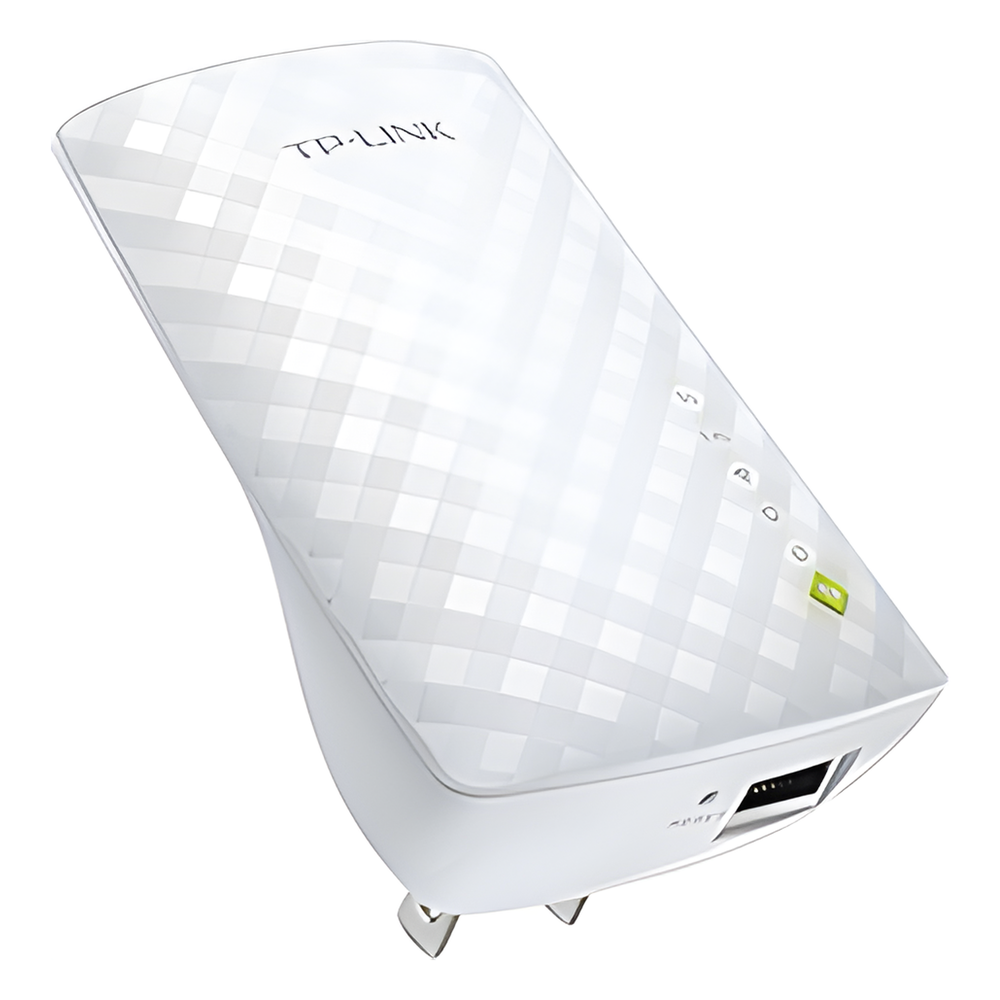 Repetidor / Extensor de Cobertura WiFi AC, 750 Mbps, doble banda 2.4 GHz y 5 GHz, con 1 puerto 10/100 Mbps