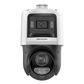 [TandemVu] PTZ IP 4 Megapixel + Cámara Fija 4 Megapixel / 25X Zoom / 100 mts IR + 30 mts Luz Blanca / IP67 / ACUSENSE / PoE+ / 2 Micrófonos Integrados y Bocina / Alerta Audible y Luz Estroboscopica / Alarmas I/O / DARKFIGHTER / Micro SD