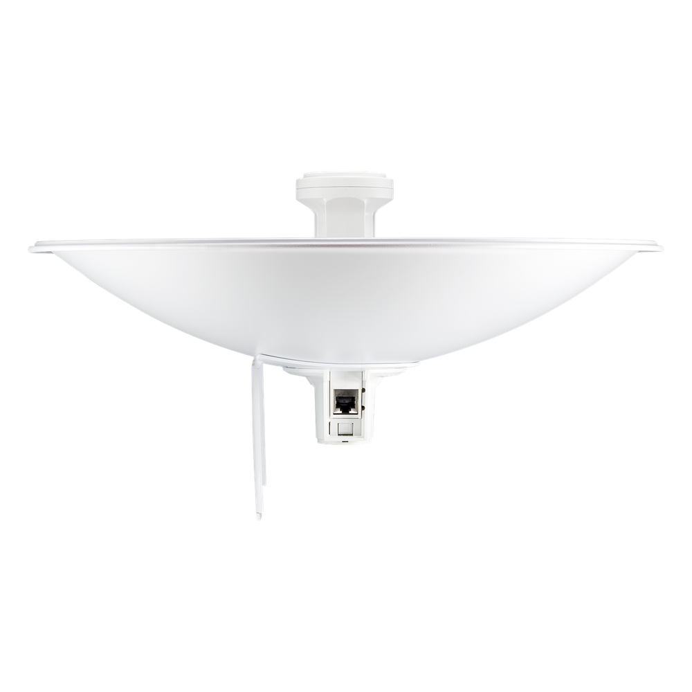 PowerBeam airMAX M5, hasta 150 Mbps, frecuencia 5 GHz (5170-5875 MHz) con antena tipo plato de 22 dBi
