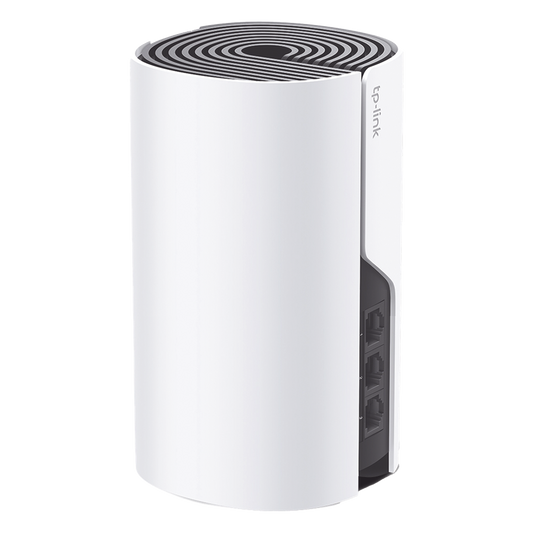 Router Inalámbrico MESH Interior para Hogar / Doble Banda Wi-Fi 5 AC1900 Mbps / 3 Puerto Gigabit WAN/LAN / 3 Antenas Internas / Administración Mediante la App Deco (iOS, Android)