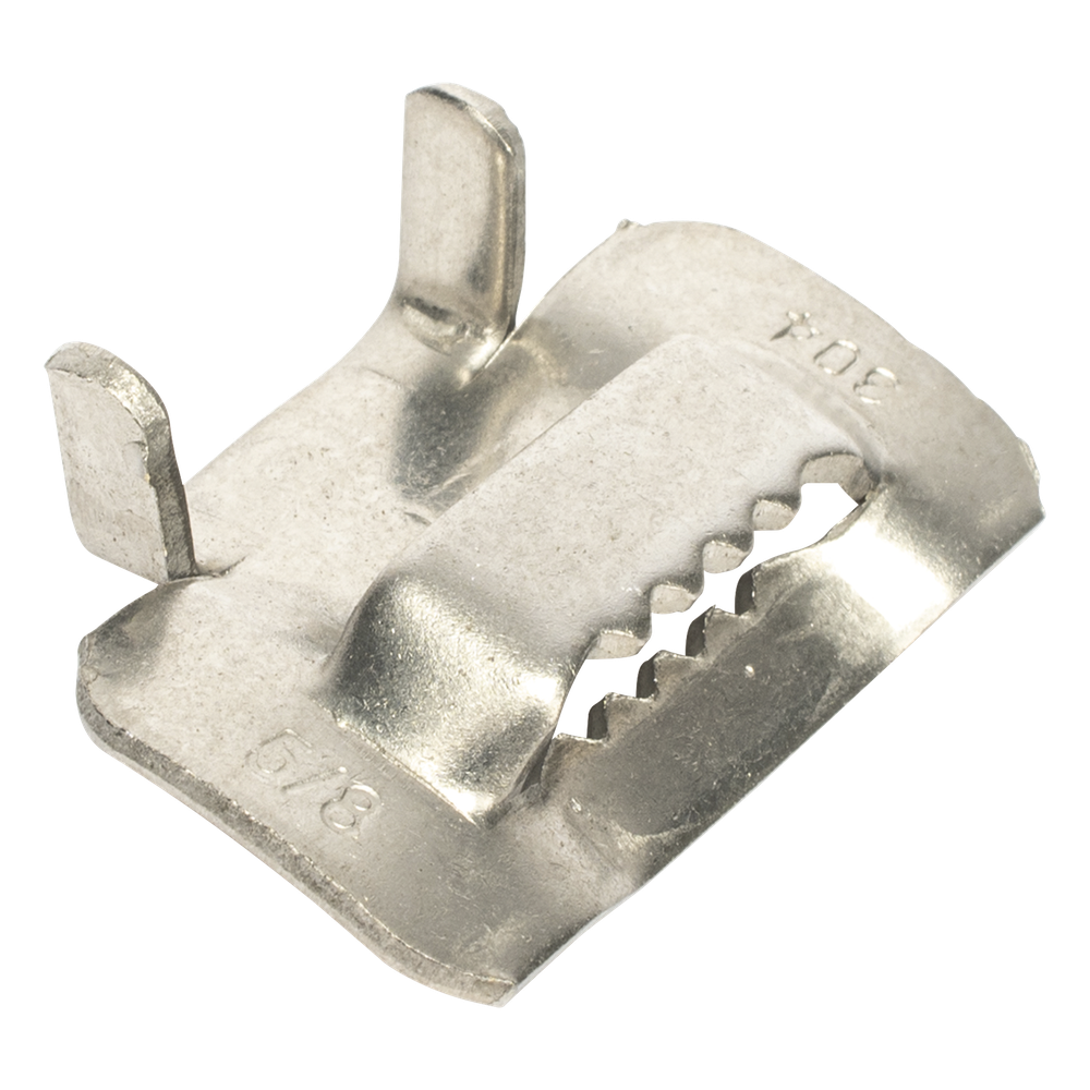 Hebilla de Acero Inoxidable T, 5/8", 100 piezas