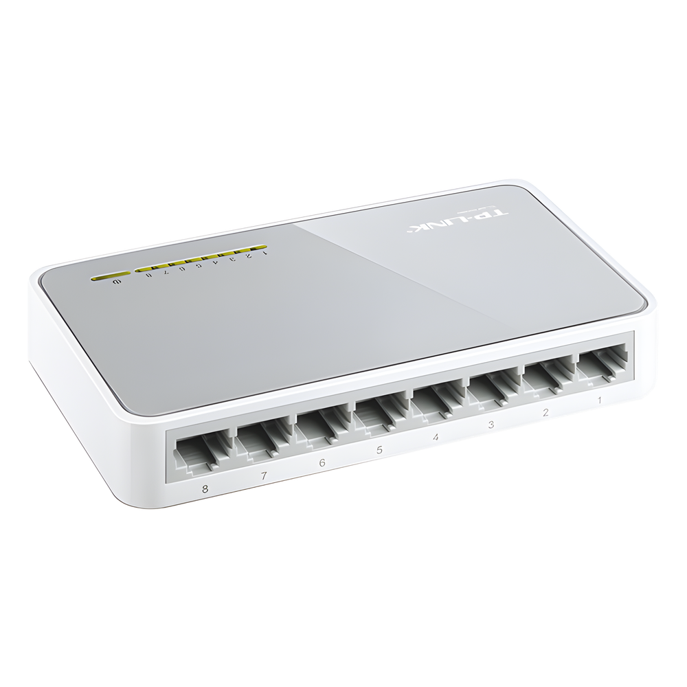 Switch de escritorio 8 puertos 10/100 Mbps
