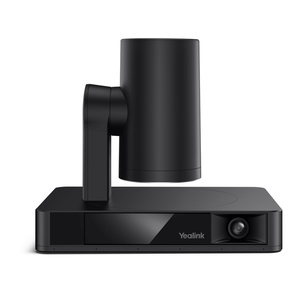 Cámara Yealink UVC86 4K Inteligente con Seguimiento Automático por Voz para Salas de Gran Tamaño