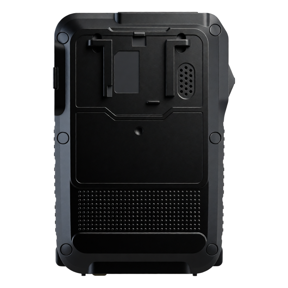 Body Camera para Seguridad, Video Full HD, Descarga de Vídeo automática con estación, Pantalla TFT con indicador de batería y memoria.
