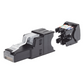 Plug RJ45 UTP, Instalación Recta, Terminación en Campo Certificable, Compatible con Cat5e, Cat6 y Cat6A, Color Negro