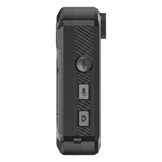 Body Camera Portátil / Grabación a 2K / Pantalla 2.4" LCD / IP68 / H.265 / 64GB de Almacenamiento / GPS / WIFI / 3G y 4G / Fotos de Hasta 40 Megapixel / Micrófono Integrado