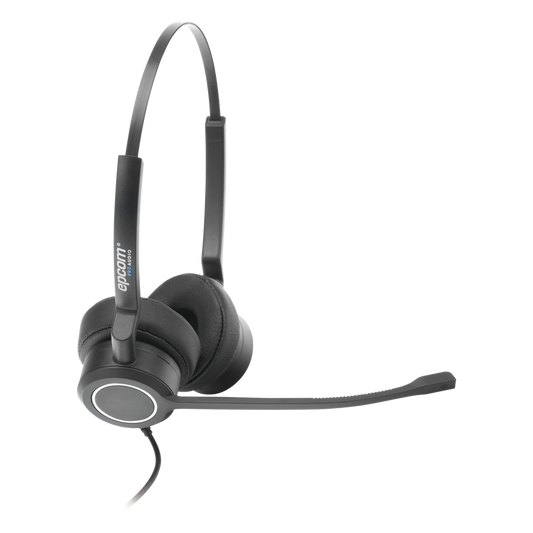 Audífonos USB de Diadema ESTÉREO con Audio HD / Micrófono con Cancelación de Ruido / Calidad para uso en Oficina