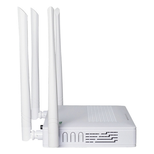 ONU Dual GPON/EPON / Wi-Fi Doble Banda 2.4 y 5 GHz / Soporta MESH / 2 puertos LAN Gigabit