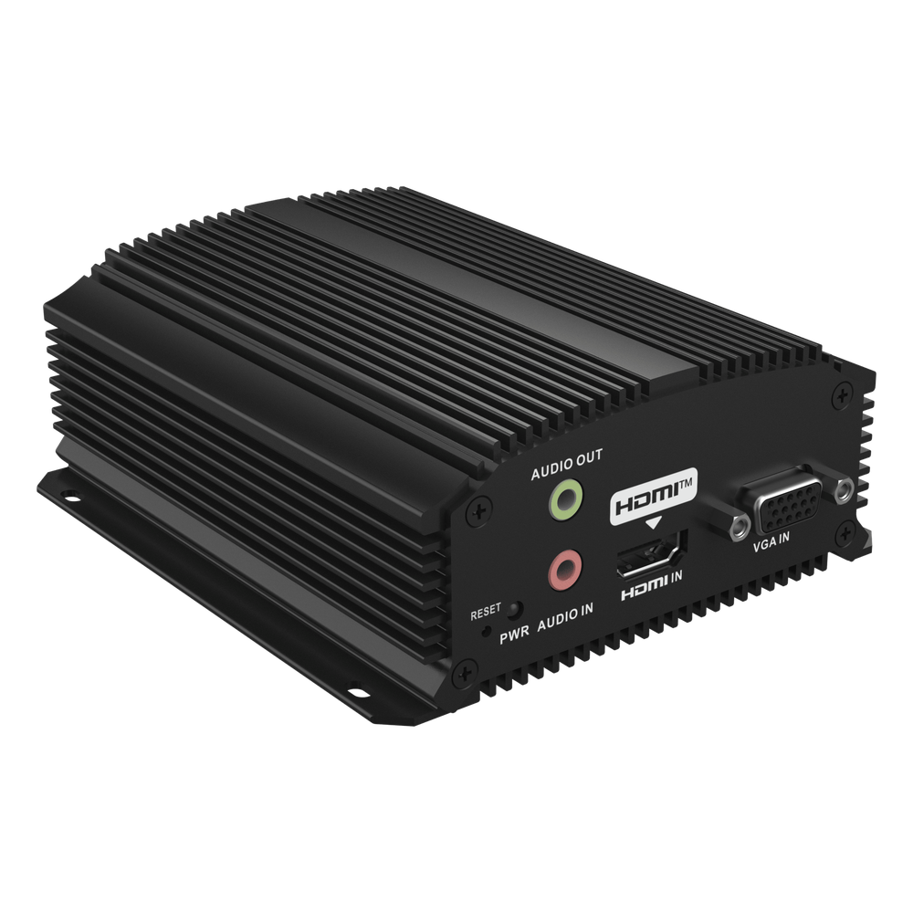 Codificador de Vídeo (Encoder) / Entrada HDMI o VGA / 1 Entrada de Audio