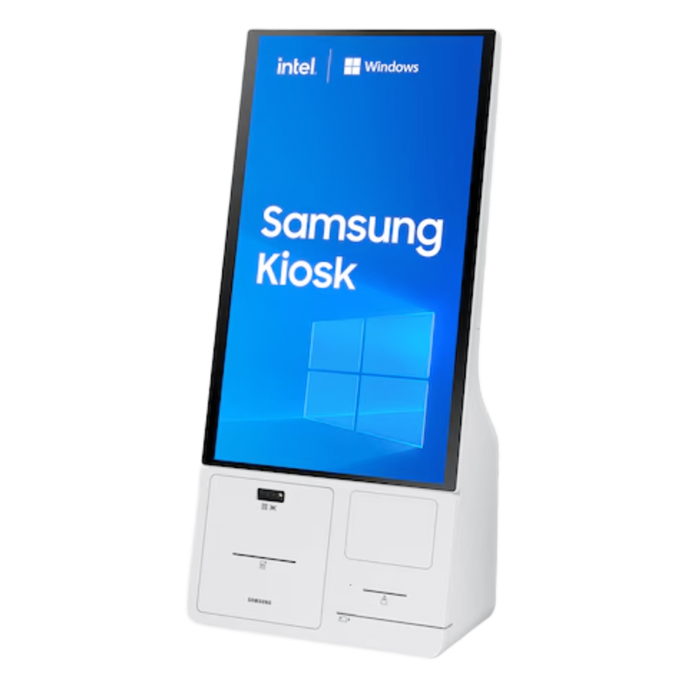 Kit de Kiosco con Pantalla de 24" touch para punto de venta / Sistema Operativo Windows IoT / incluye impresora térmica en el Dockable CYKM24CPXZA / compatible con terminal bancaria