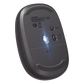 Mouse Inalámbrico 2.4G 800/1200/1600/2400 DPI | Función de 3 botones | Alcance 10m | Silencioso |  Ergonómico | Anti-caída y Anti-interferencias | Batería Alcalina AA incluida  | Midnight Blue.